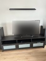 IKEA BRIMNES TV-Bank, schwarz, 180x41x53 cm + MOSSLANDA 115 cm Bayern - Dietmannsried Vorschau