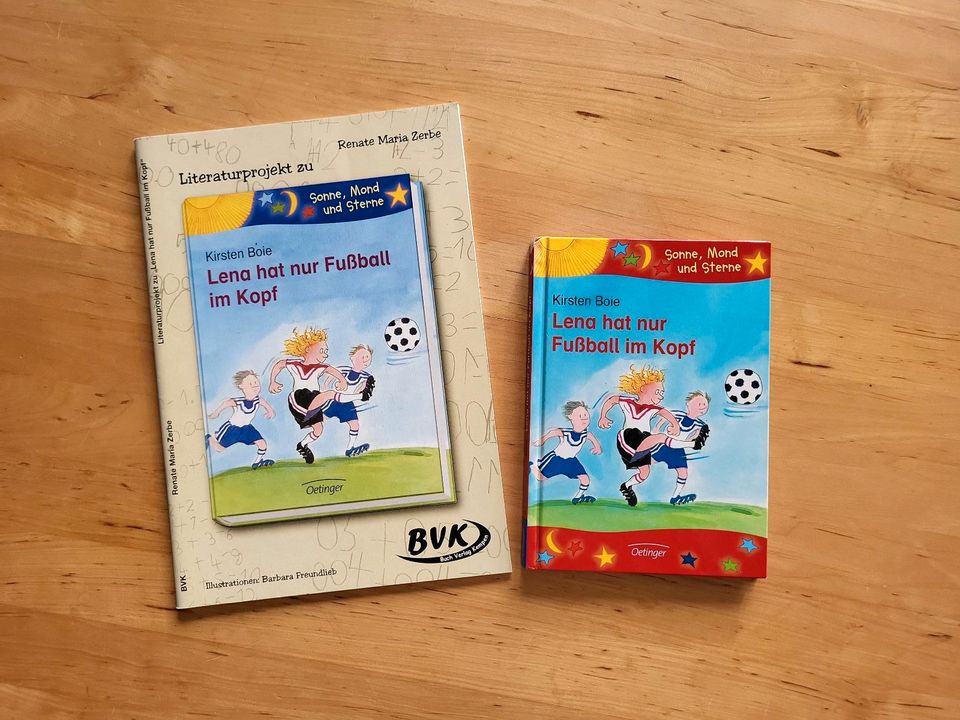 Literaturprojekt mit Buch "Lena hat nur Fußball im Kopf " in Wesselburen