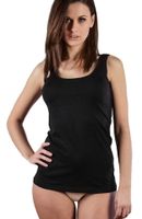 LEELA COTTON Tank-Top Trägershirt L schwarz Achselhemd Bio Hessen - Marburg Vorschau