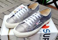 SUPERGA Sneaker Silber / 2750 Lamew Platinum Canvas Gr. 41 NP 70€ Nordrhein-Westfalen - Viersen Vorschau