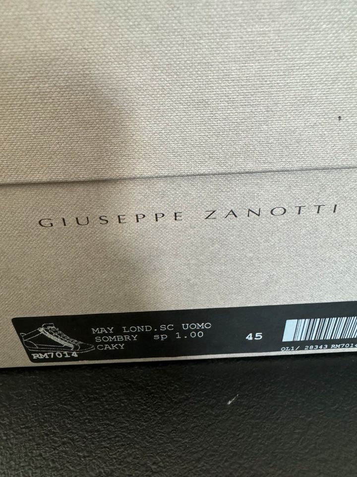 Giuseppe Zanotti Schuh / Größe 45 in Waltrop