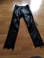 Lederhose Echtleder Gr 30 schwarz Schnürung Rock Metal Gothik Rheinland-Pfalz - Trier Vorschau