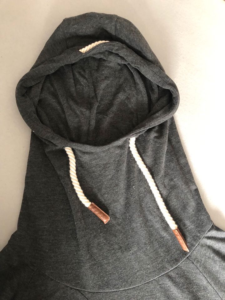 Naketano Pullover  Hoodie dunkelgrau schwarz gr.L in Schleiden