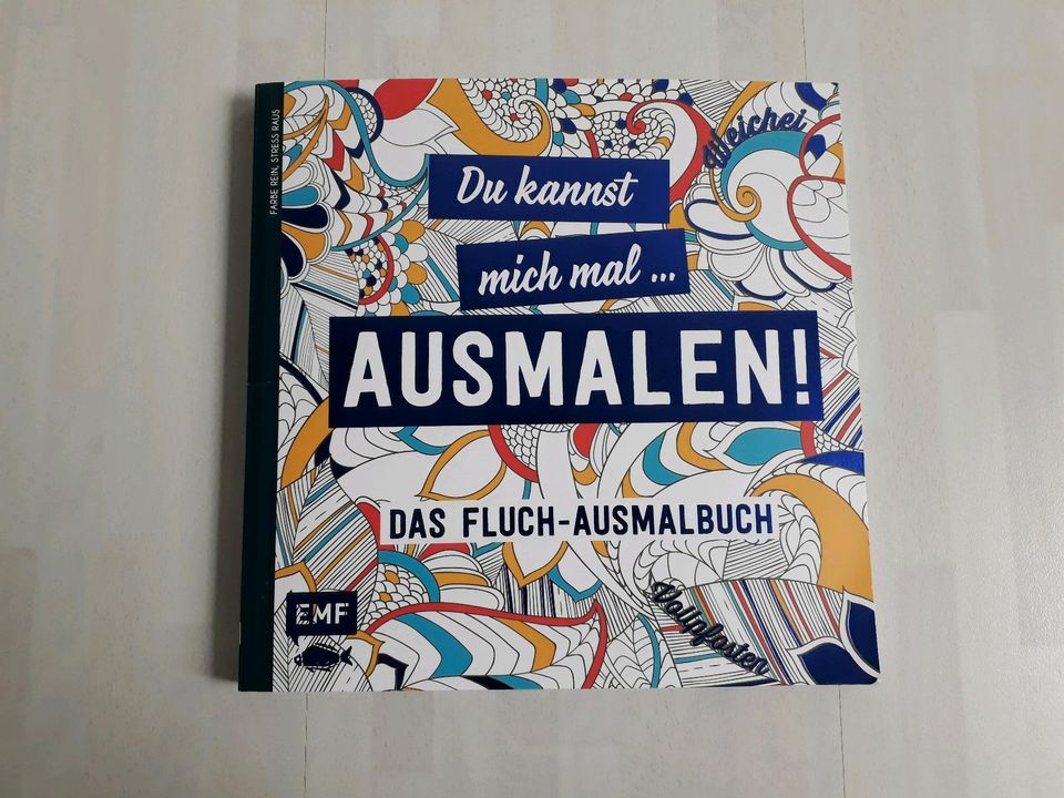 Malbuch für Erwachsene Das Fluch-Ausmalbuch Entspannung in Schallstadt