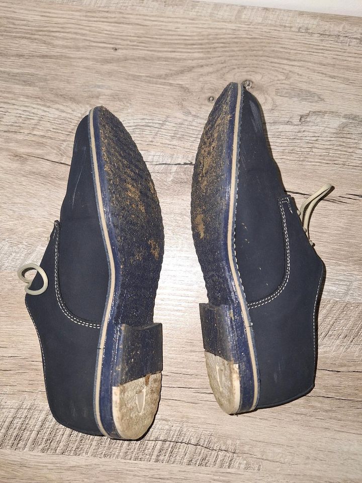 Schuhe Kommunion (blau) in Gr. 34 in Grevenbroich