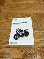 BMW Motorrad Betriebsanleitung S1000 RR 01407107110 Nürnberg (Mittelfr) - Südstadt Vorschau