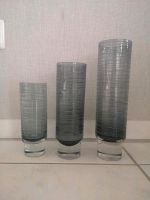 3er Set Blumenvase, Vase aus Glas mit Glitzer Bayern - Gaukönigshofen Vorschau