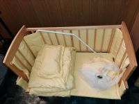 Babybeistellbett Buche mit Matratze und Betthimmel Nordrhein-Westfalen - Lengerich Vorschau