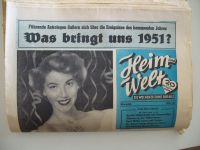 "Heim und Welt" Die Wochenzeitung für Alle, JG 1950 Nordrhein-Westfalen - Kerken Vorschau