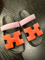 Hermes Chypre Satin Sandalen Hamburg-Nord - Hamburg Eppendorf Vorschau