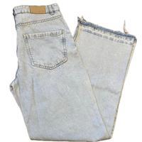 Weite Hellblaue Jeans mit Fransen | Vintage-Look | Wideleg Niedersachsen - Lohne (Oldenburg) Vorschau