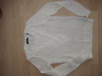 Mexx Metropolitan Pullover Strick ecru weiß Lochmuster XS 34 Dame Nordrhein-Westfalen - Schermbeck Vorschau