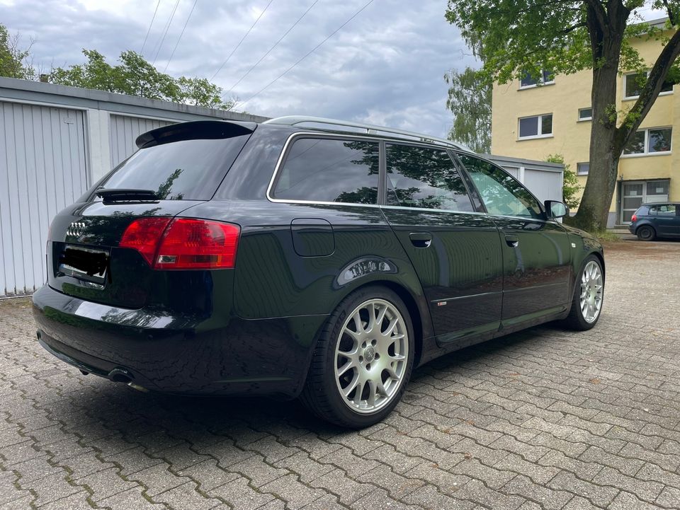 Audi A4 3.0 TDI 3x Sline Liebhaber Voll Scheckheft 8f. Bereift in Langen (Hessen)