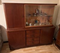 Schrank, Vintage Holzschrank Vitrine Retro ca. 1950 Brandenburg - Potsdam Vorschau