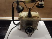 antikes Telefon grüner / onyx Marmor mit Aufkleber Bad Doberan - Landkreis - Kühlungsborn Vorschau