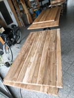Esstisch Tisch Tischplatte Schreibtisch e massiv Teak Holz Eiche Duisburg - Rheinhausen Vorschau
