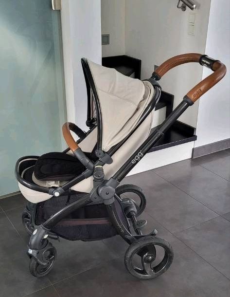 Premium Kinderwagen Egg Stroller 3in1 Zwillinge/ Geschwister in Troisdorf