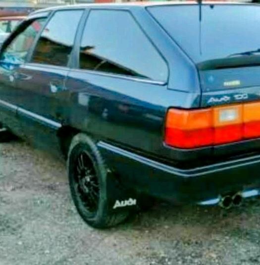 Audi Quattro Urquattro Felgen 4 Stück in schwarz mit Bereifung in Waabs