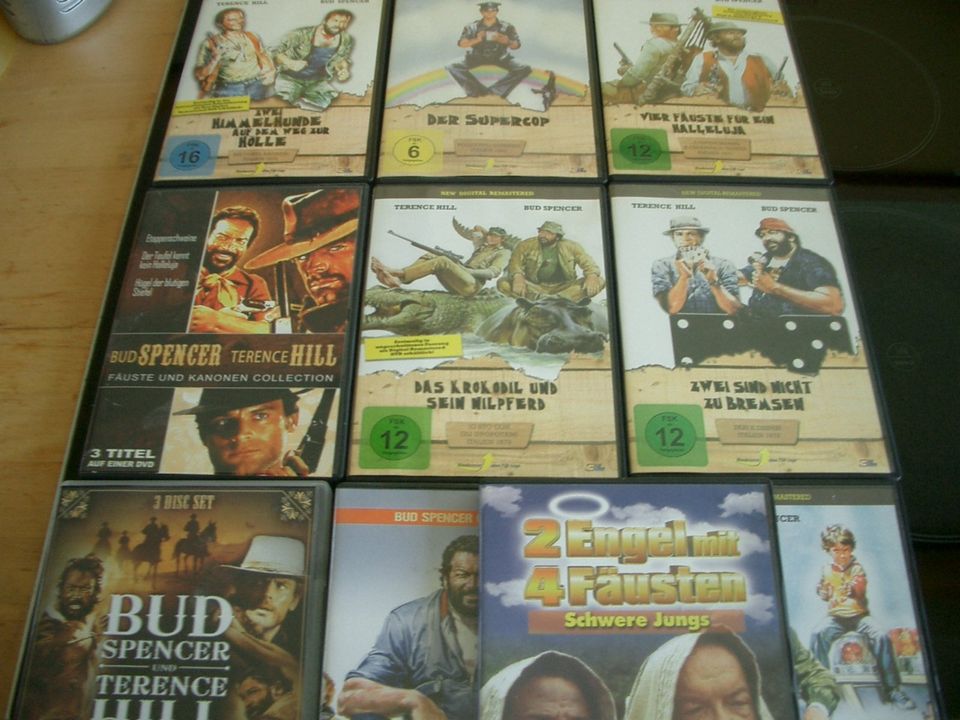 10 DVD TERENCE HILL & BUD SPENCER    TOP ZUSTAND in Appen