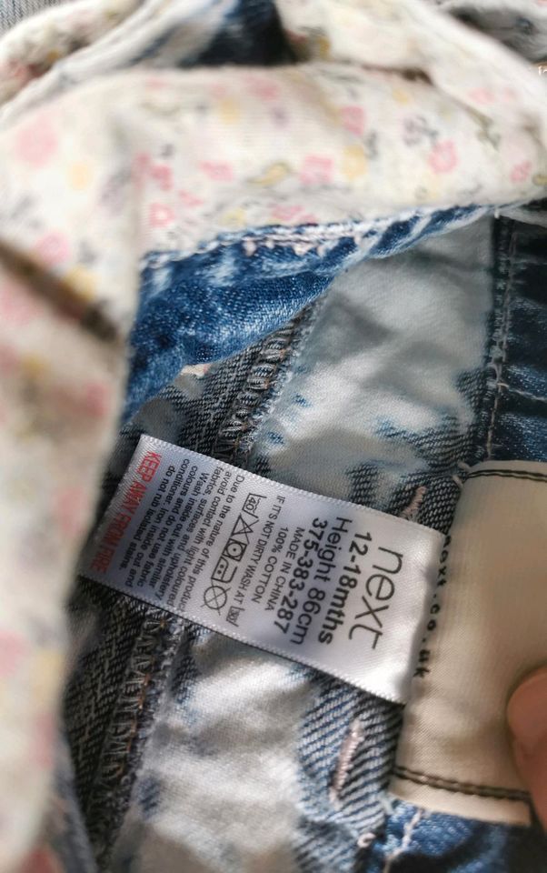 Latzhose jeans next 86 in Salach