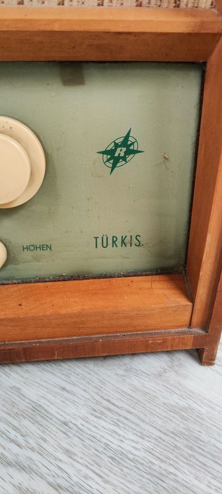 RFT Türkis Röhrenradio in Aschersleben