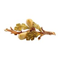 Wunderbare Grandel Brosche 14kt 585 Gelbgold & Rotgold Sachsen - Neustadt Vorschau