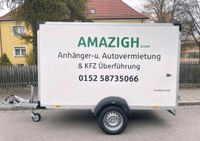 Kofferanhänger 1,3t, Umzug, Transport, Mieten,Vermietung B-Klasse Bayern - Regensburg Vorschau