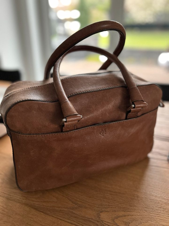 Leder Handtasche von Marc O‘Polo in braun in Niederneisen