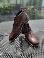 CAMP DAVID Herren Leder Stiefelette Sneaker hoch braun Gr. 43 Bayern - Donauwörth Vorschau