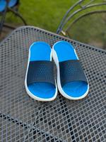 Crocs LiteRide Slide Navy/White ca Gr. 39/40 Badeschuhe Sandale Nordrhein-Westfalen - Alfter Vorschau
