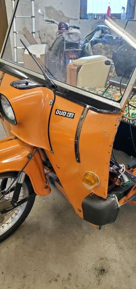 Simson Krause Duo 4/2 mit Papieren Motor überholt elektr. Zündung in Leipzig