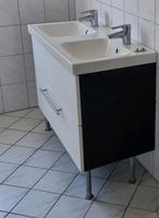 Ikea Doppel Waschtisch weiß / schwarz braun Baden-Württemberg - Rastatt Vorschau