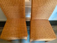 4 Korbstühle Rattan Esszimmer Stuhl Korbstuhl Set Hannover - Döhren-Wülfel Vorschau