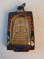 Buddha Amulett in verzierter Metallbox eingefasst aus Thailand Baden-Württemberg - Freiburg im Breisgau Vorschau