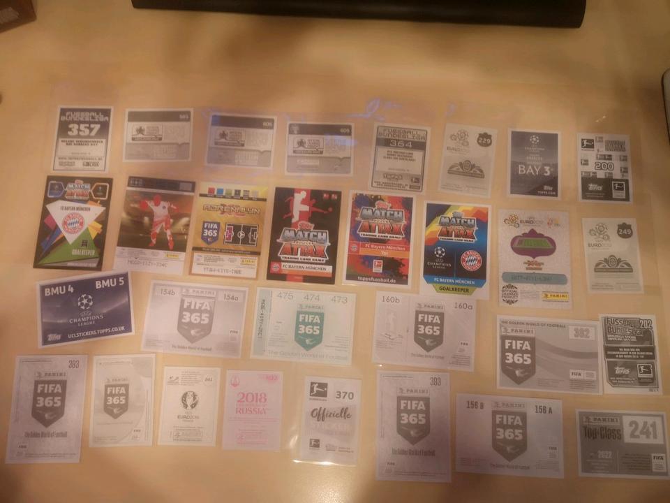 Manuel Neuer Sticker Panini WM, EM, Champions League, Bundesliga in Buchloe