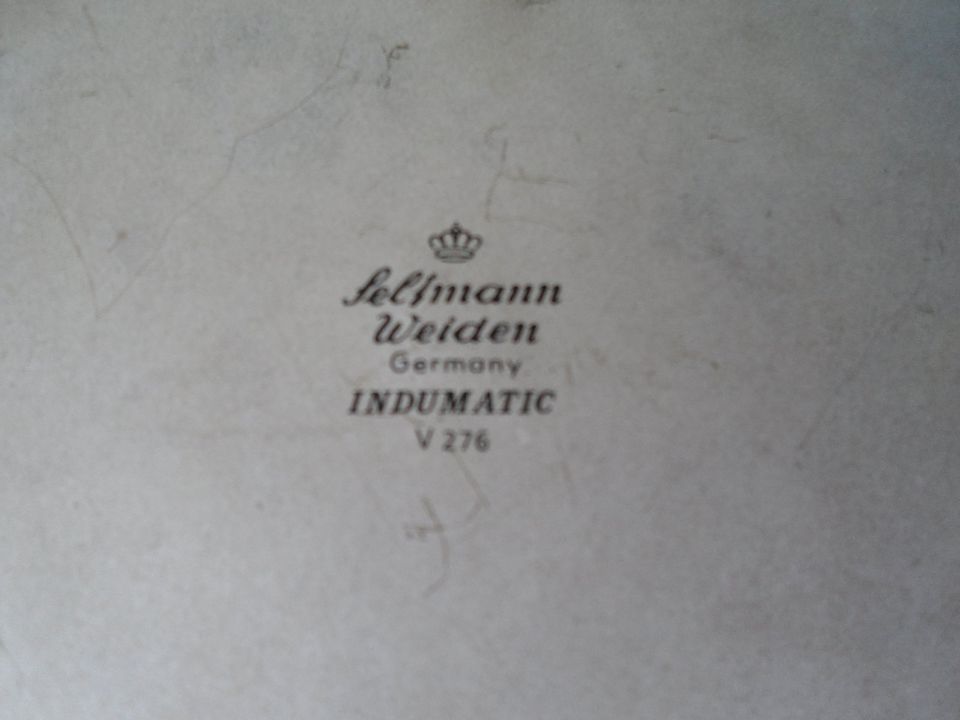 Seltmann Weiden Indumatic, V 276, großer flacher Teller weiß in Rostock