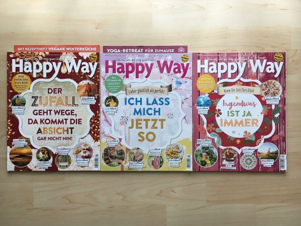 Happy-Way Glück Seele Körper Reise Liebe Beauty Kochen Kreativ in Langweid am Lech