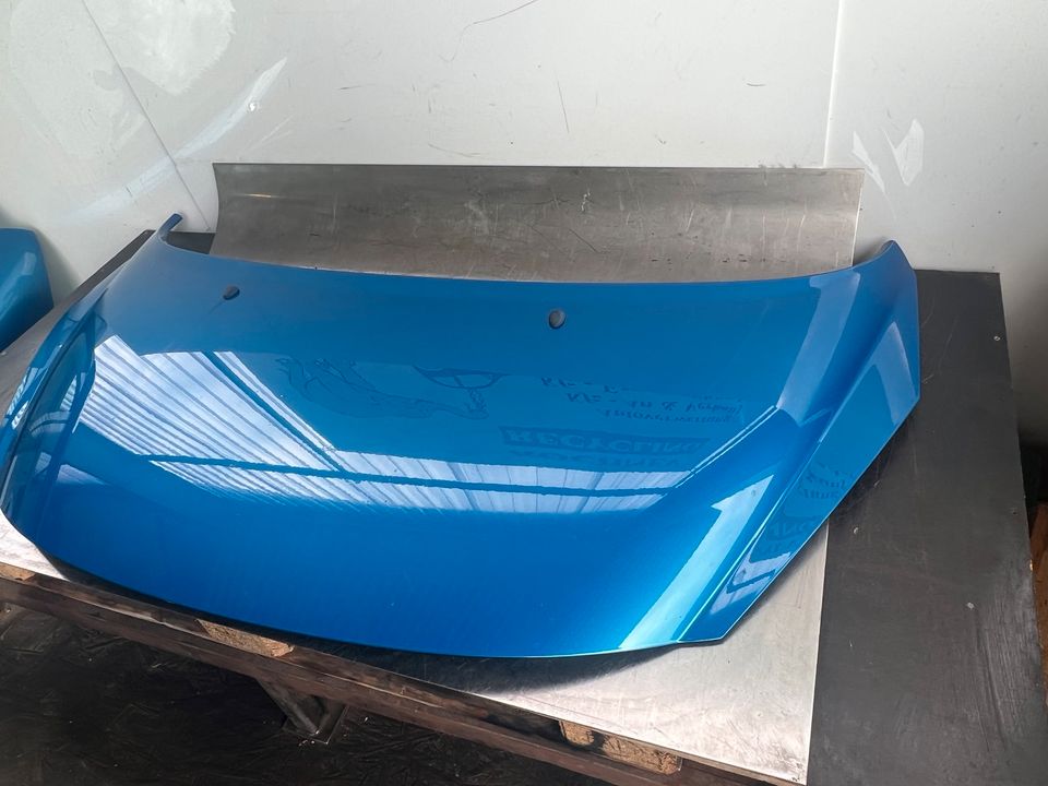 Motorhaube Peugeot 207 blau KMFD Haube Klappe vorne in Wilnsdorf