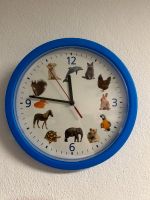 Uhr Kinderuhr Tiere Tieruhr Wanduhr Kinderzimmer Hessen - Neuhof Vorschau