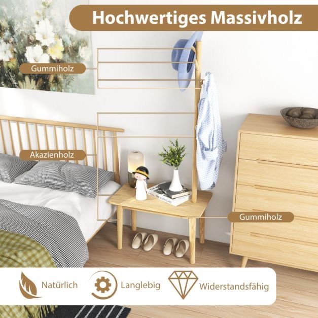 Beistelltisch mit Garderobenständer, NEUWARE, 89€* in Köln