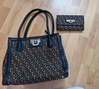 Set DKNY Handtasche und Portmornee Schwarz/Braun Signature  NEU Hessen - Sulzbach Vorschau