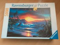 5000 Ravensburger Puzzle Sonnenuntergang Strand Hansestadt Demmin - Jarmen Vorschau