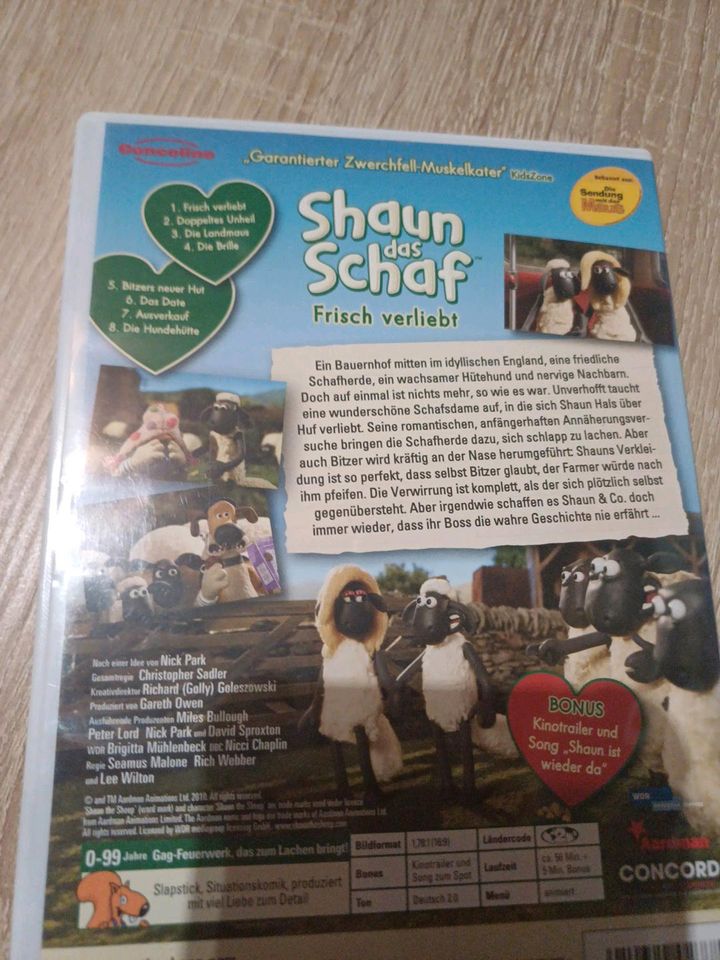 Shaun,das Schaf Dvd in Bergtheim (Unterfranken)