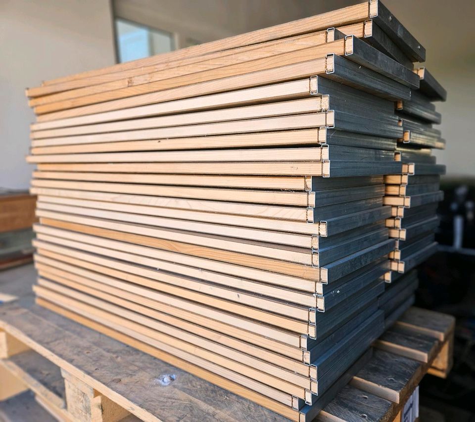 Regalbretter Fachboden Holz Systemregal KRIEG, versch Größen in Königsbach-Stein 