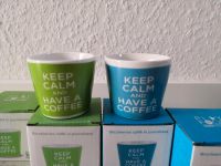 Espressotasse "Keep calm and have a coffee" Play Food grün Baden-Württemberg - Bischweier Vorschau