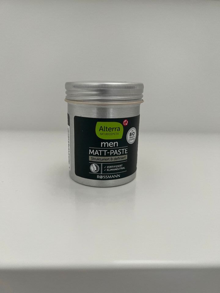 OVP Alterra NATURKOSMETIK men Matt Paste Haargel BIO 100 ml Dose in Leonberg