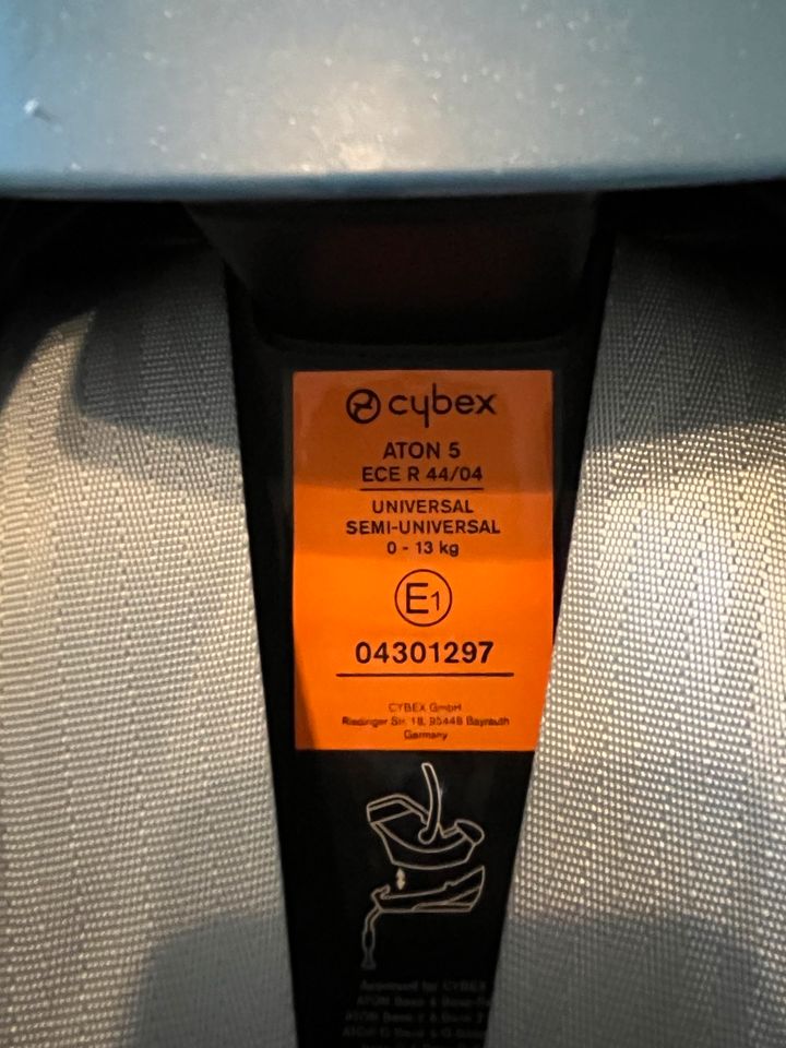 Cybex Aton 5 Babyschale inkl.Adapter in Schenefeld (Kreis Steinburg)