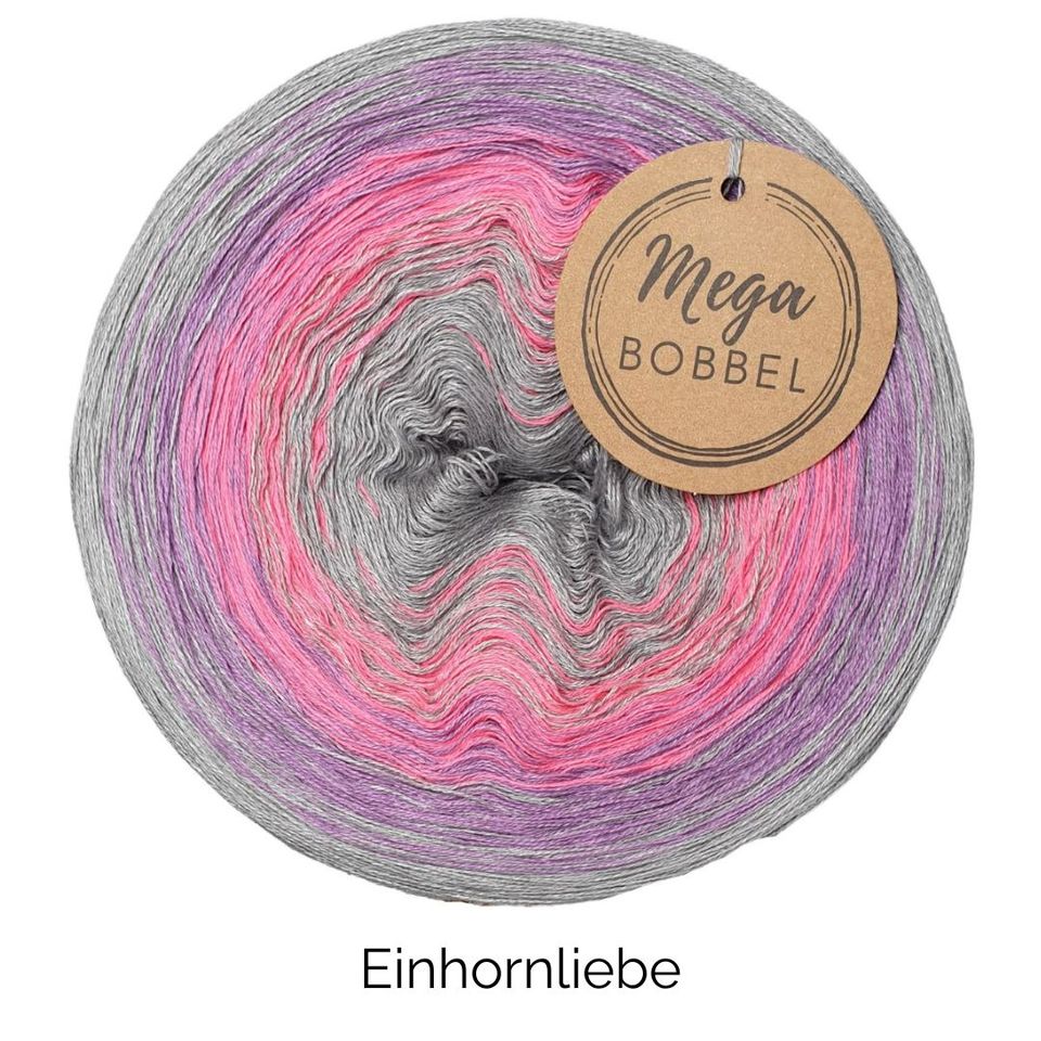 Mega Bobbel *Galaxie* Farbverlaufsgarn Wolle Garn Lace Stricken in Bleicherode