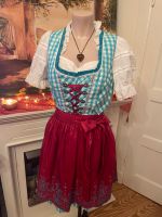 Schickes Dirndl Gr:44 mit Bluse und Schürze*hellblau*hellrot*chic Hamburg-Nord - Hamburg Barmbek Vorschau