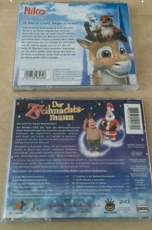 CD Der Zweihnachtsmann + Niko Rentier - Hörspiel für Kinder Film in Aschaffenburg